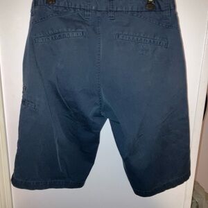 Fox racing , chino shorts , size 34 , blue , excellent condition